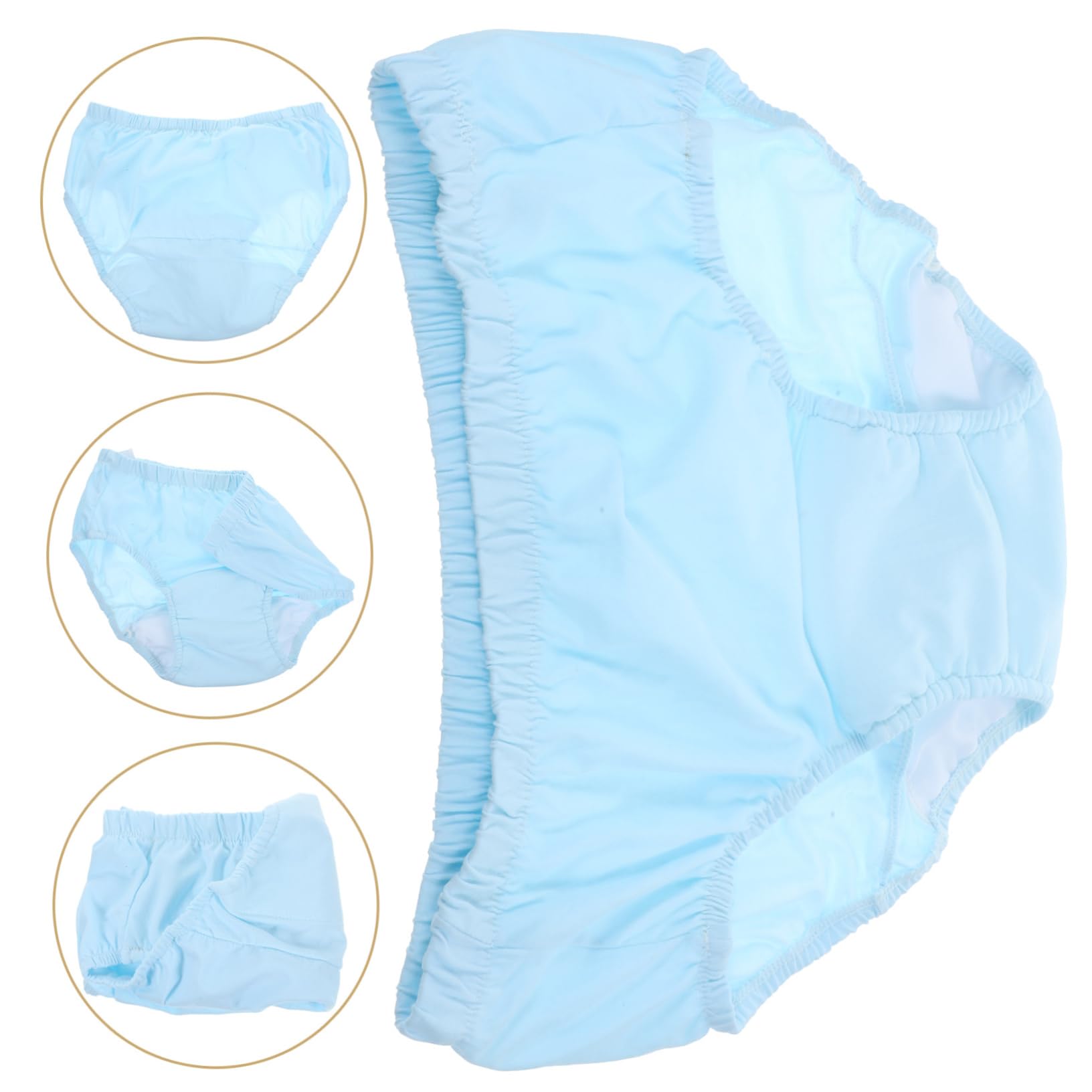 minkissy Slip per Urinaria in Cotone Lavabile, per Anziani, Facile da da Indossare, Assorbente per Perdite Moderate