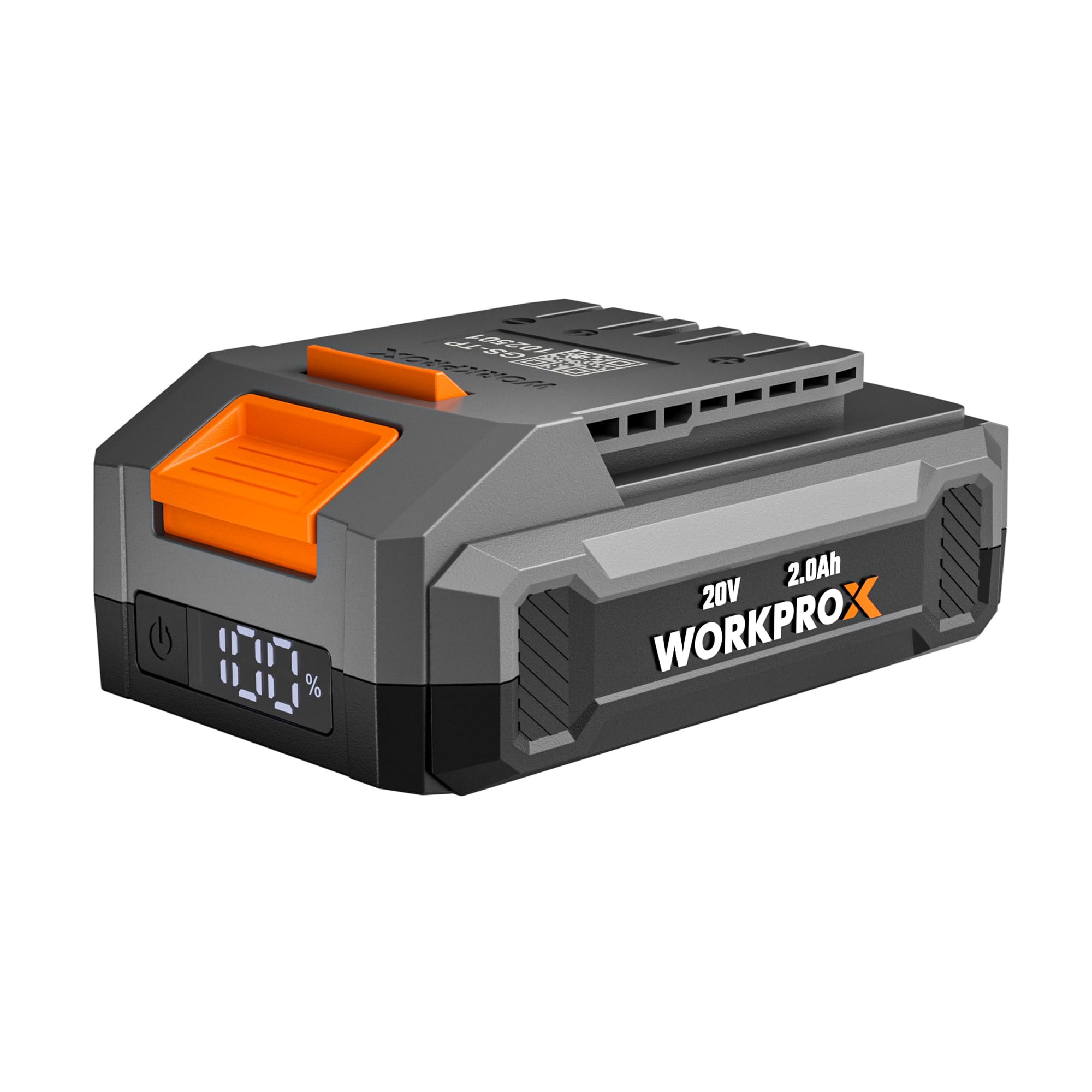 WORKPROX Batterie 20V 2,0 Ah pour Remplacer un Accumulateur Fatigué