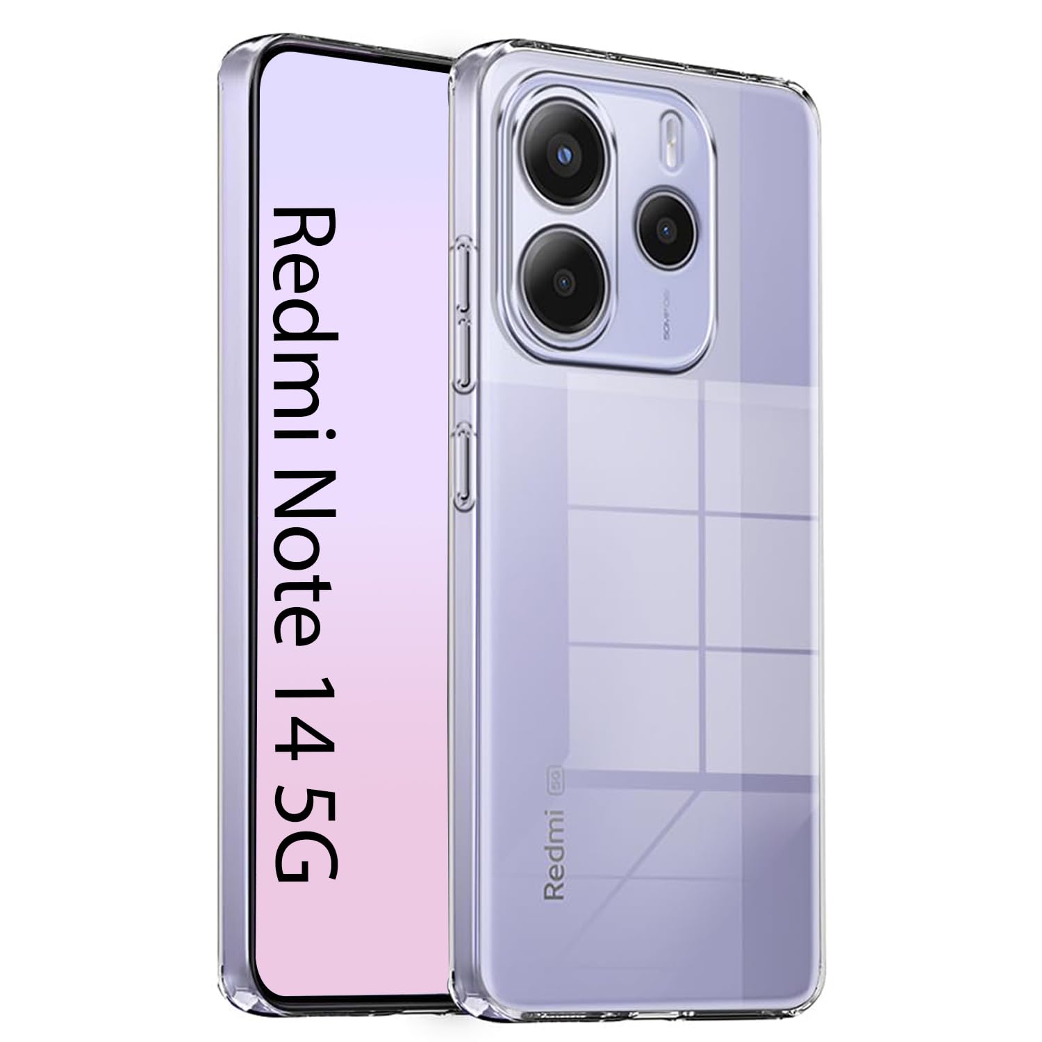 KACA Clear Back Cover Case for Samsung Galaxy A06 5G |Case for Samsung Galaxy A06 5G|Shockproof Bumper TPU Protective Design- Transparent — Amazon image 13
