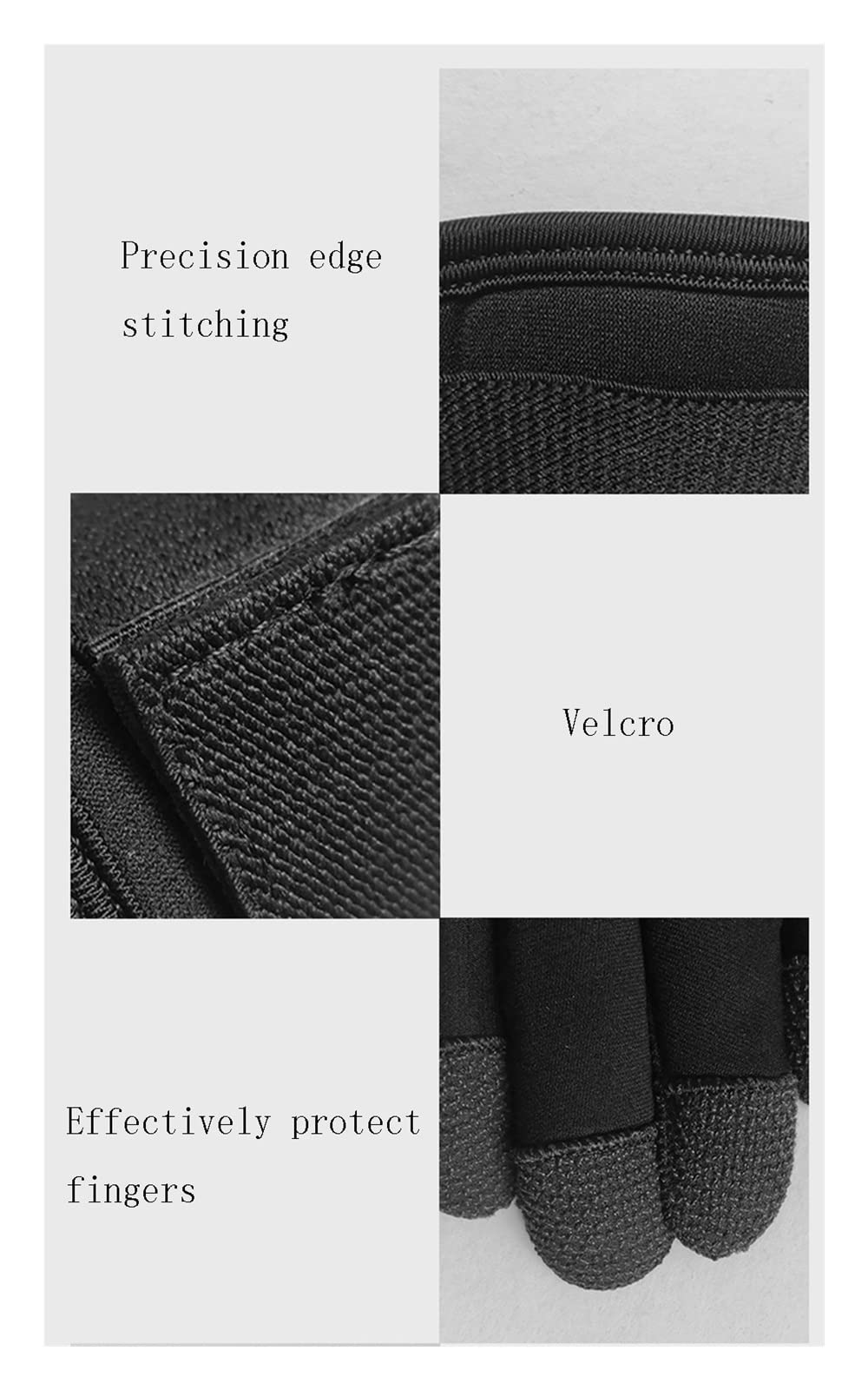 guantes de buceo Guantes De Buceo De 5MM For Caza Submarina Equipo Antideslizante Resistente Al Desgaste Guantes Negros Ajustables Resistentes A Las Puñaladas Para hacer snorkel, nadar y bucear.(Size: