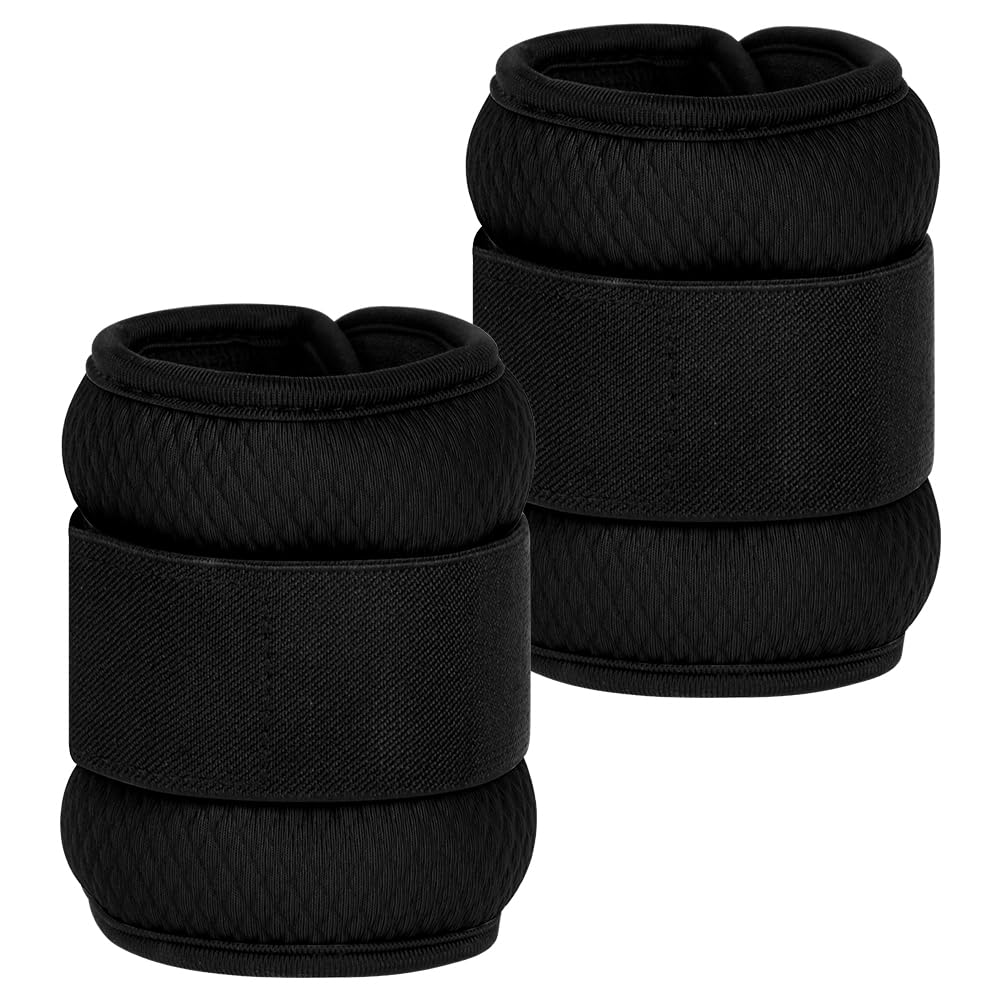 Adiwo Arm Wrist Leg Weights for Women Men, Neoprene Ankle Weight With Strap