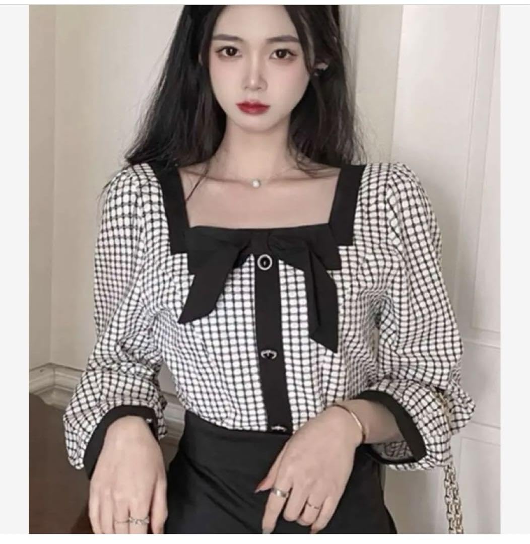 shalom リボン トップス セーラーリボンシャツ | all item| yori