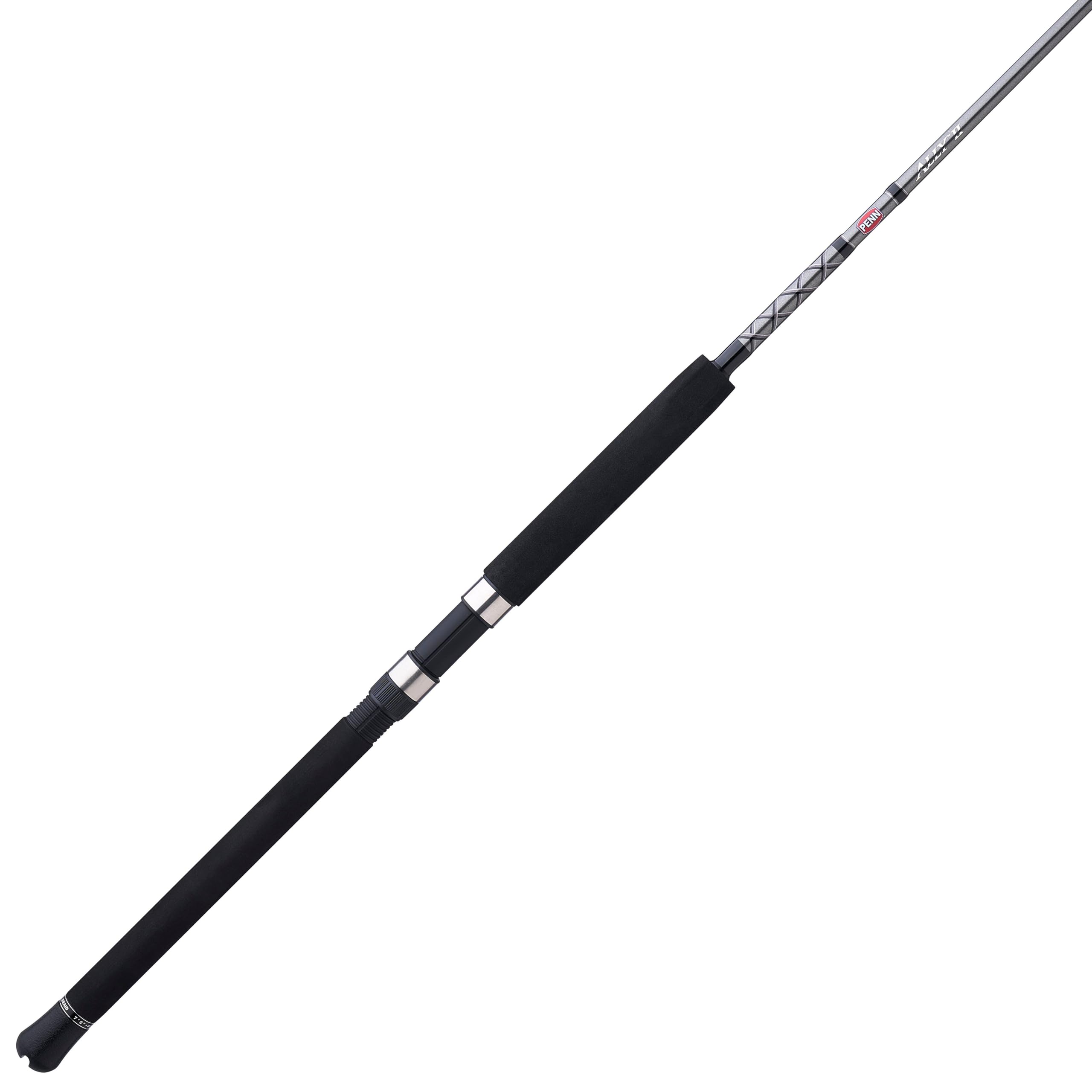 PENN Ally II 7' Boat Spinning Rod, One-Piece, 40-80 lb Line Rating, Medium Heavy Power, Moderate Action