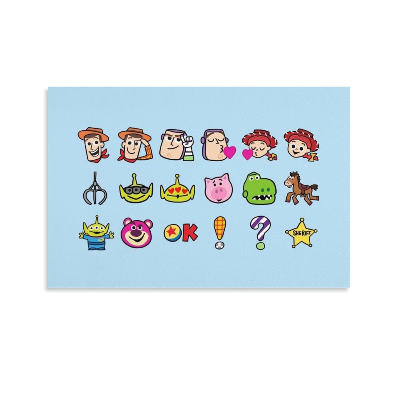Amazon.co.jp: トイ ストーリー アートポスター 飾り絵 かわいい