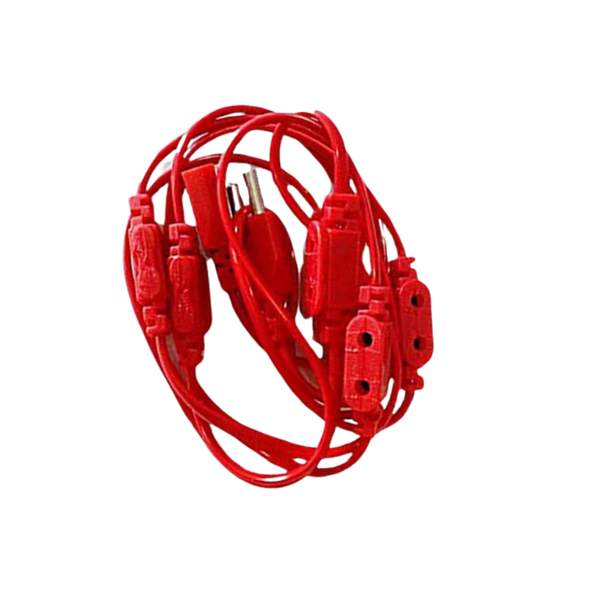 HOMELEXI LED Power Cable Connector Cable for Decorative LED Lights for Diwali Christmas Wedding/Jointer Cable for led Lights for Home Decoration/Diwali Lights Jointer Cable (13 Connector)