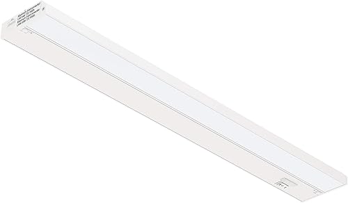 Luz LED GetInLight, regulable, con certificación ETL, para debajo de los armarios, con 3 niveles de color blanco cálido 2,700 K, blanco suave 3,000