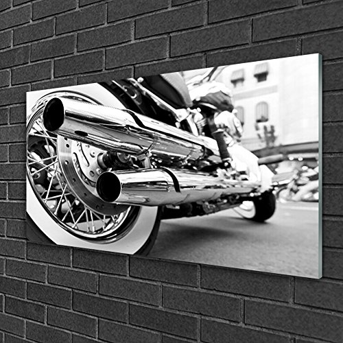 Tableau Moto Impression sur Verre 100x50cm Tulup Déco - 3