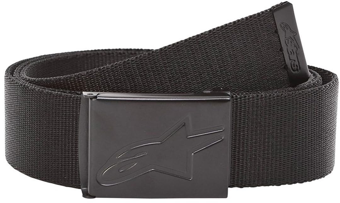Alpinestars, Ageless Web Belt, Waist, Black/Black, Os, Unisex-Adult One Size