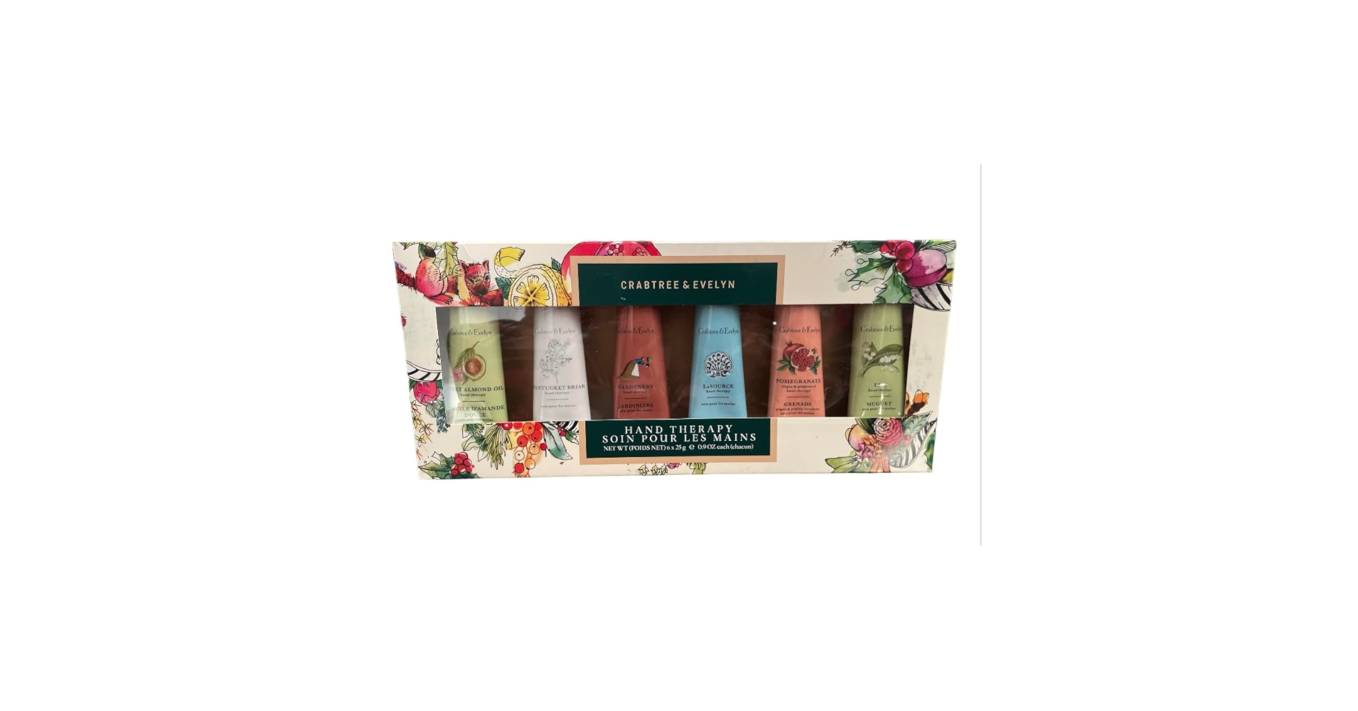 Amazon.com : Crabtree & Evelyn Hand Therapy 6 Pack Gift Set