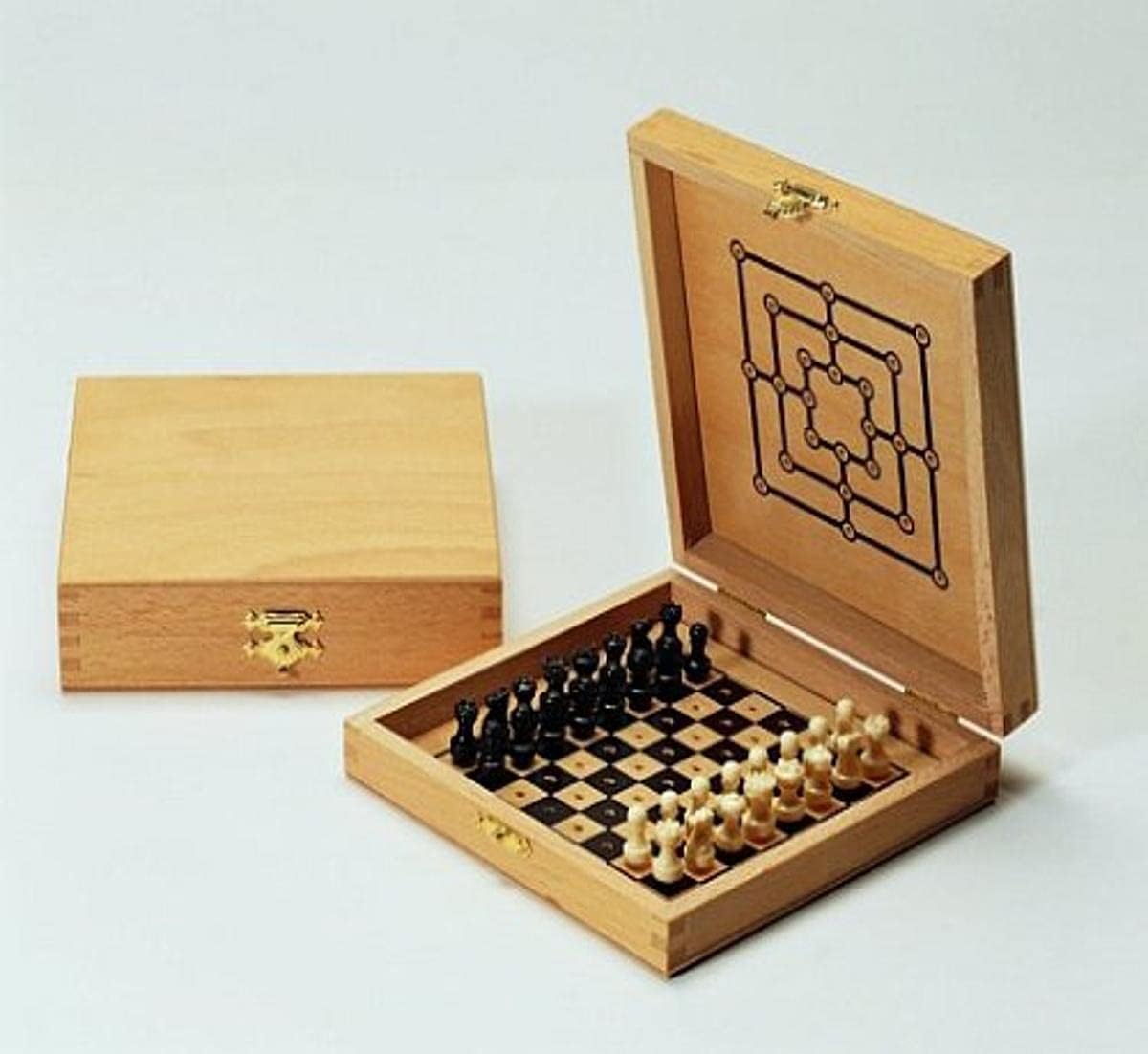 weiblespiele 03004 Plug-In Chess and Mill Game: Amazon.de: Toys