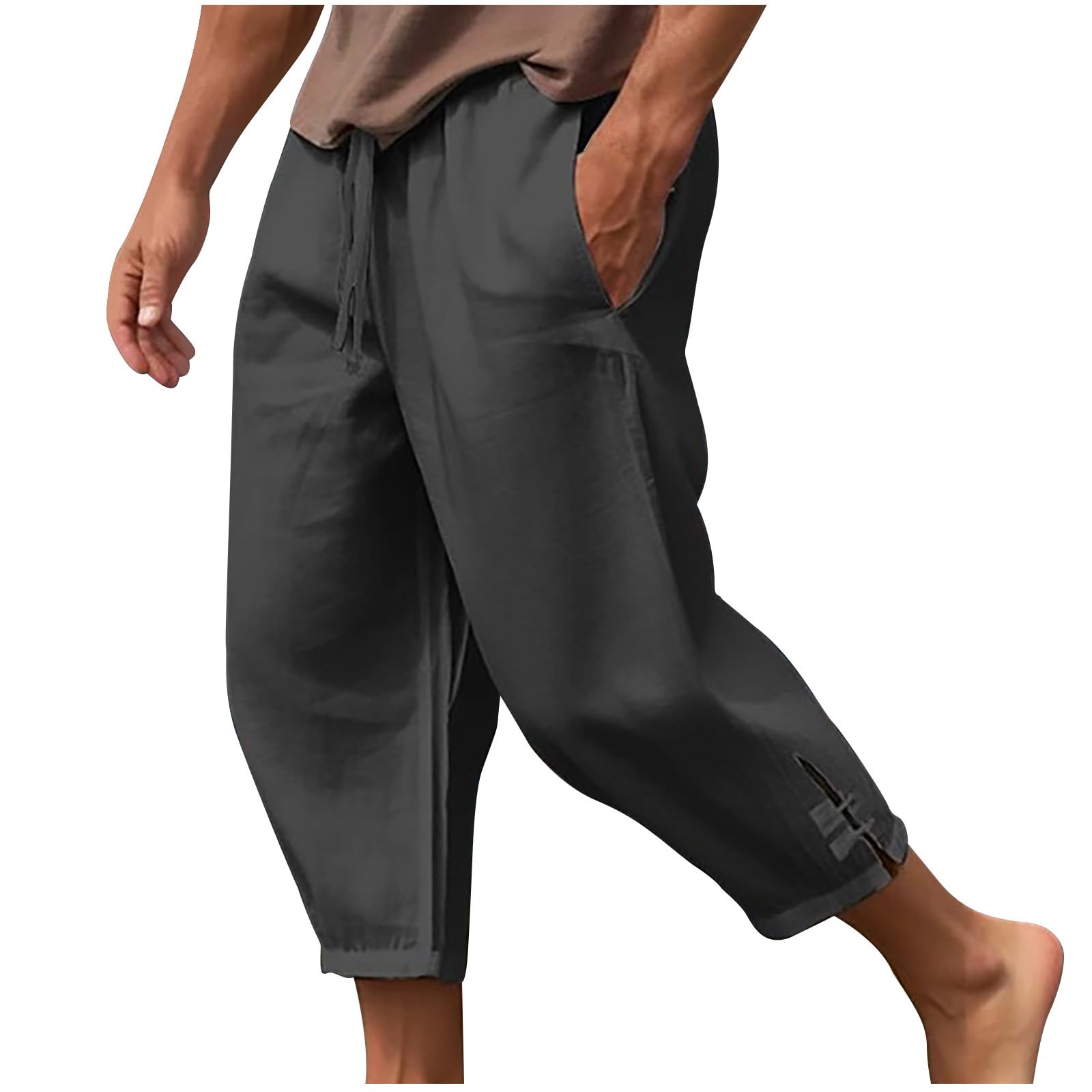 Salsation capri low crotch Pants サンド色（S） - その他