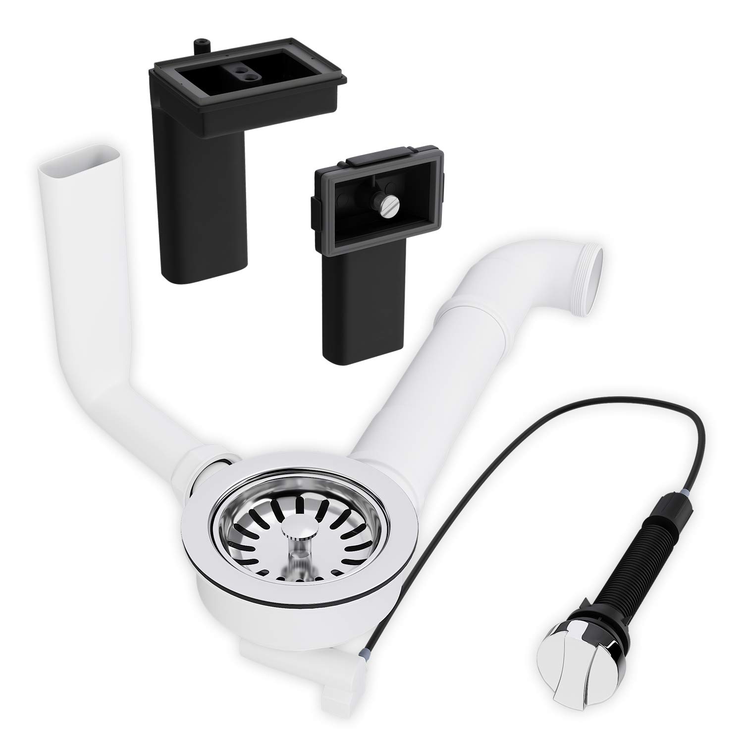 Buy Strainer basket eccentric valve 114 mm with space saver 2 x