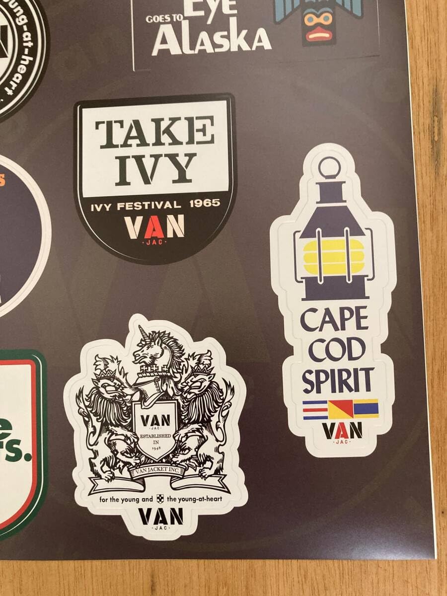 Amazon.co.jp: ⑦ VAN JACKET / /ノベルティ/オムニバスステッカー