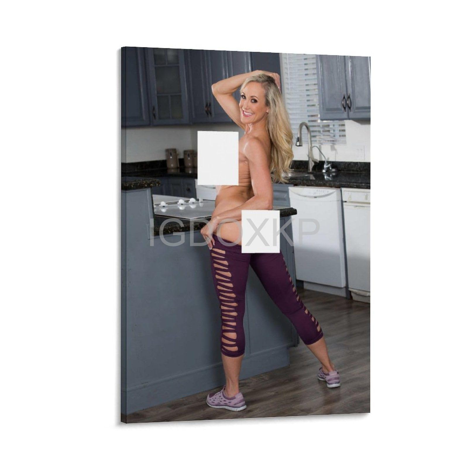 Sexy Model Brandi Love Sexy Babes Photography Art Poster (7) Canvas Poster Bedroom Decor Office Room Decor Gift Frame-style 08x12inch(20x30cm)