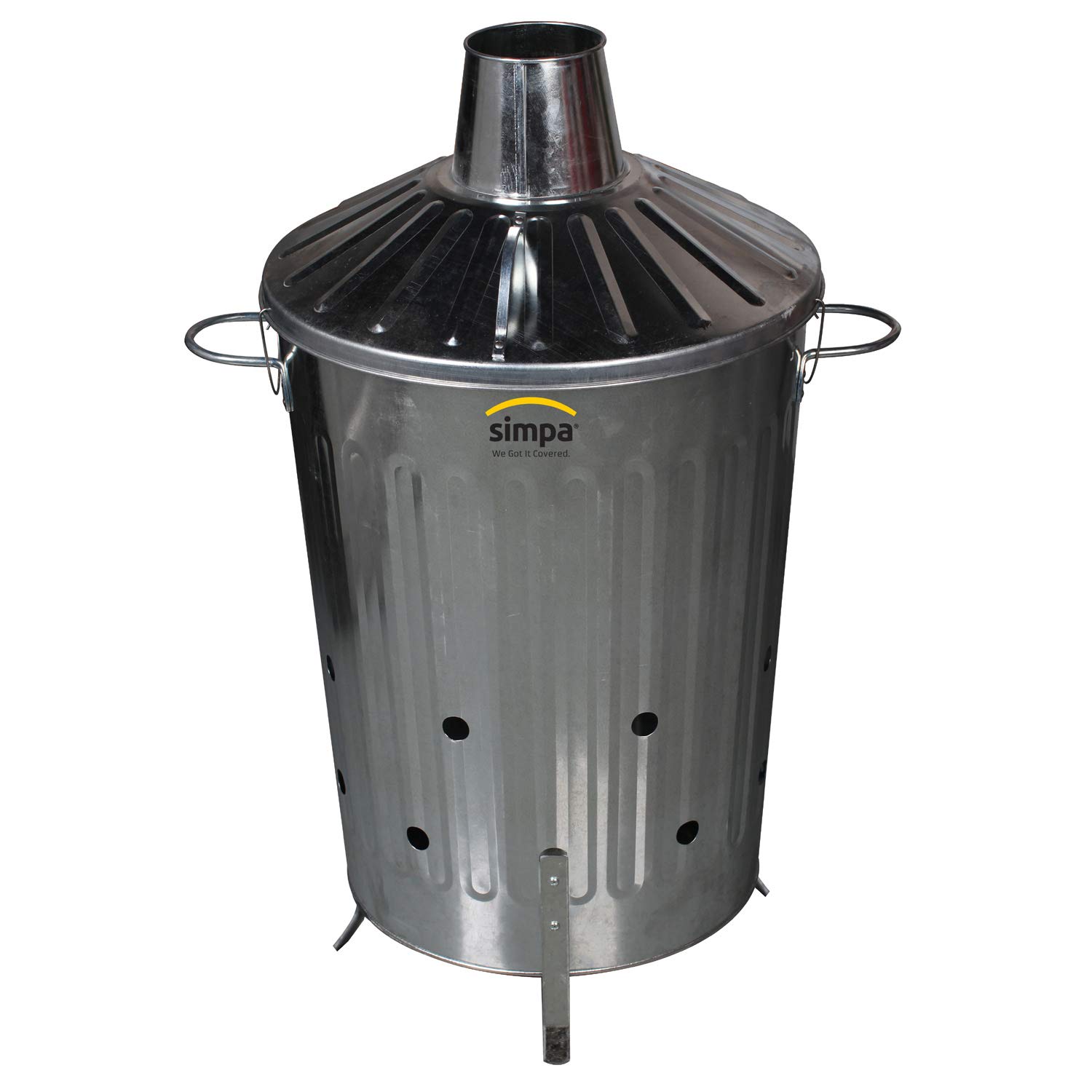 Simpa Galvanised Metal Incinerator