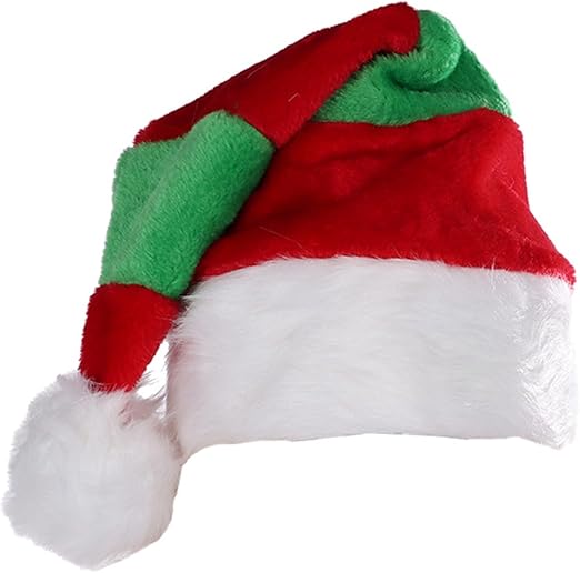 Générique Bonnet Noël Peluche Chaud Avec Imprimé Renne Moche