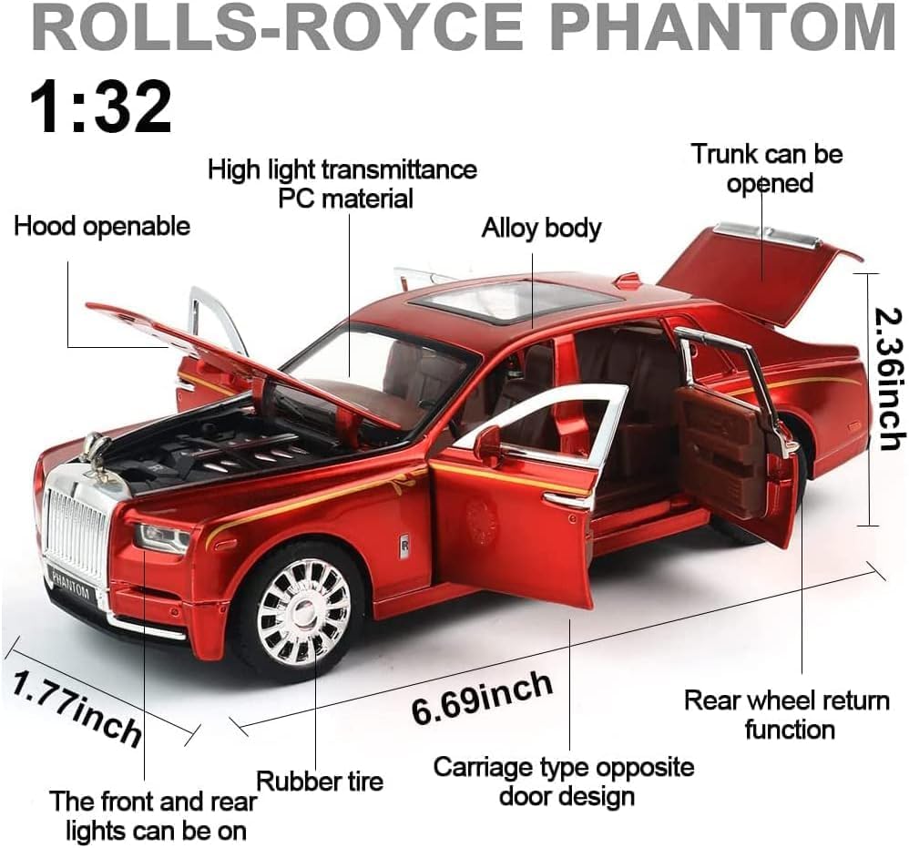 Maquette Life Like 1/32 – Rolls Royce Phantom I Town Car – Pièces à Recoller