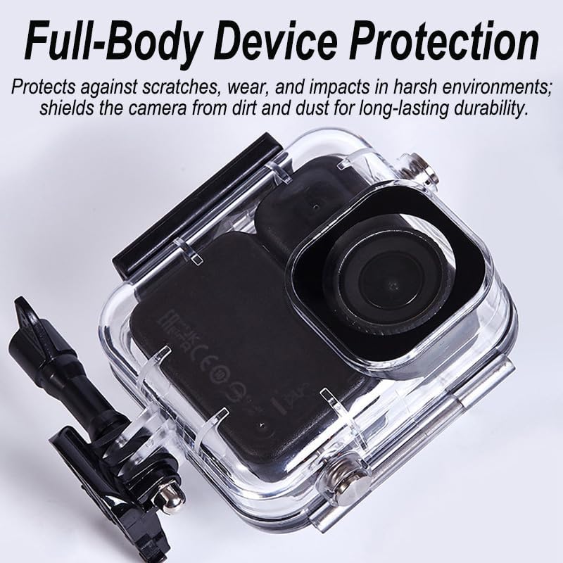 Waterproof Case Compatible with DJI Osmo Nano, for Underwater Diving & Action Camera Protection (Waterproof Case)