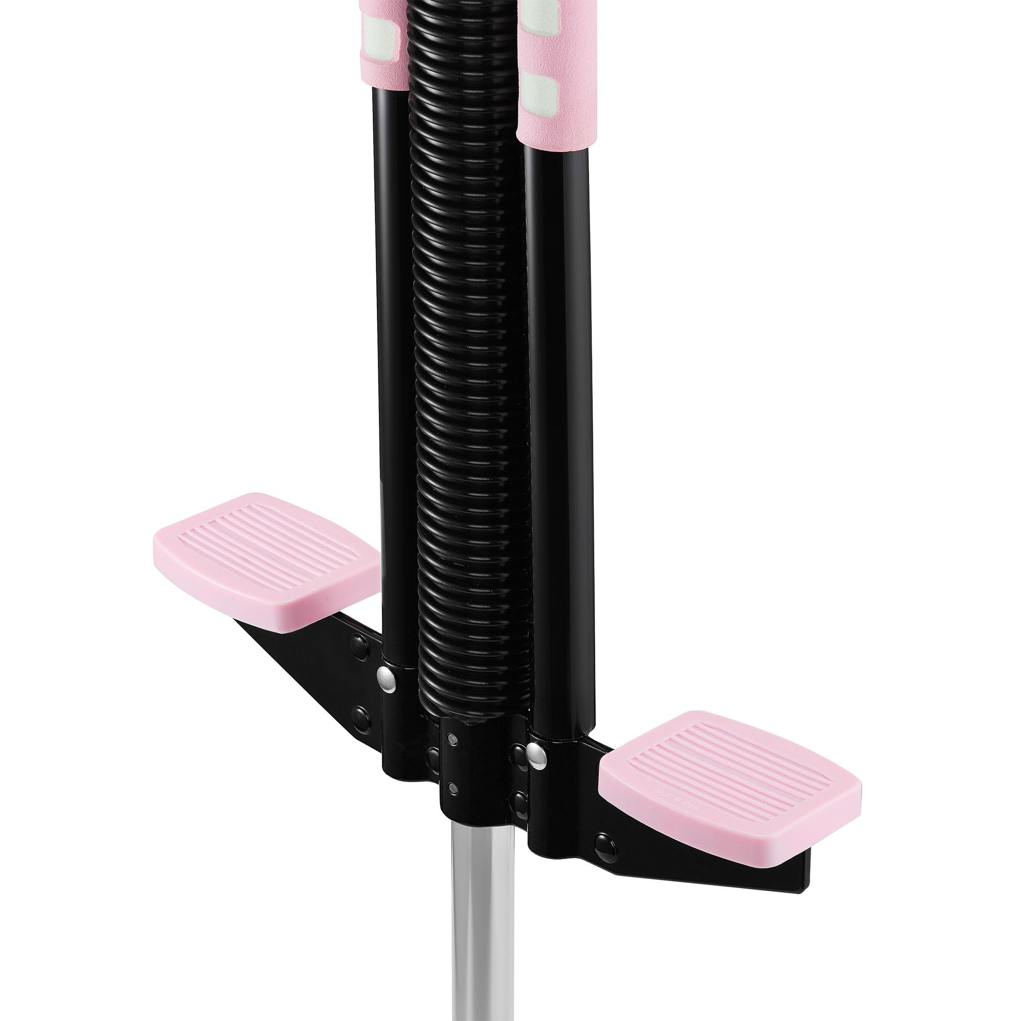 HyperMotion Skoczek POGO dla Dzieci 9–14 Lat, Urządzenie Treningowe do 50 kg, 2,35 kg, System Sprężynowy, Kolor Różowy