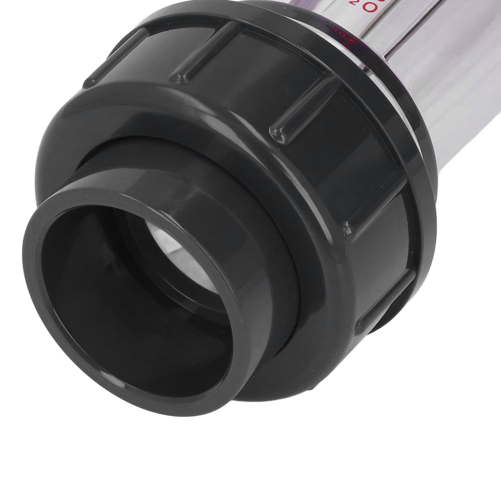 1.2-12m³/h Débitmètre Liquide de Débitmètre D'eau de Type Tube en Plastique avec Flotteur ABS pour Tuyau DN40 50mm