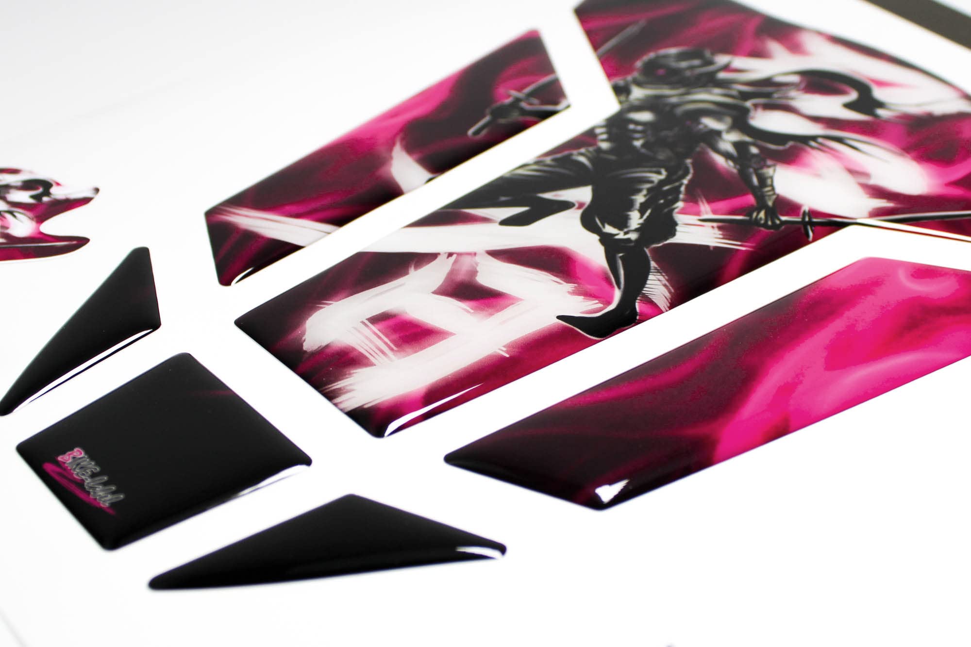 Sticker Réservoir Kawasaki Protection Réservoir Moto Kawasaki Ninja - Adhésif 3D 19x13cm Autocollant Kawasaki Ninja