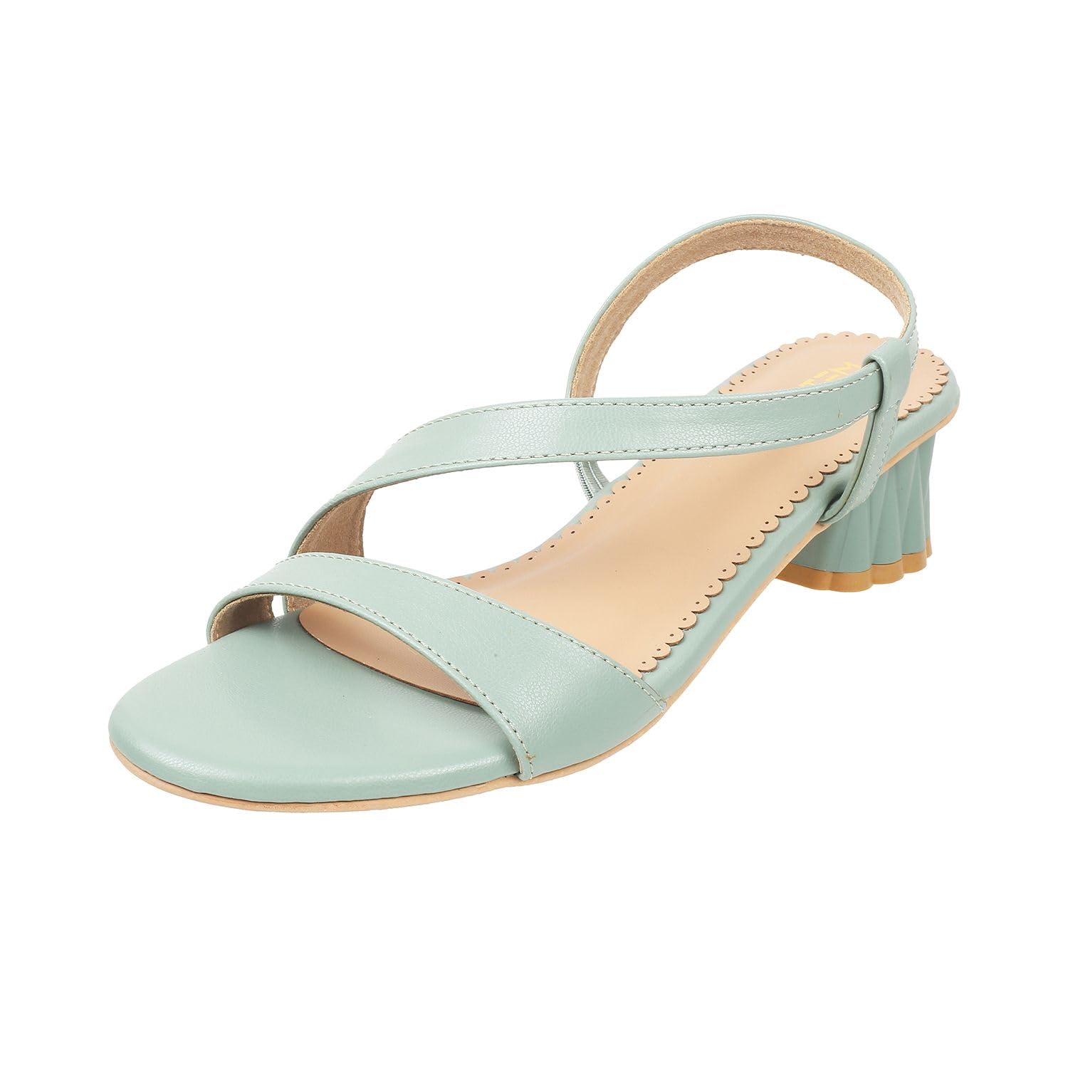 Metro Women Green Synthetic Leather Fashion Chunky Heel Sandal UK/7 EU/40 (40-165) (B0CBSN4HTJ) Amazon Price History, Amazon Price Tracker