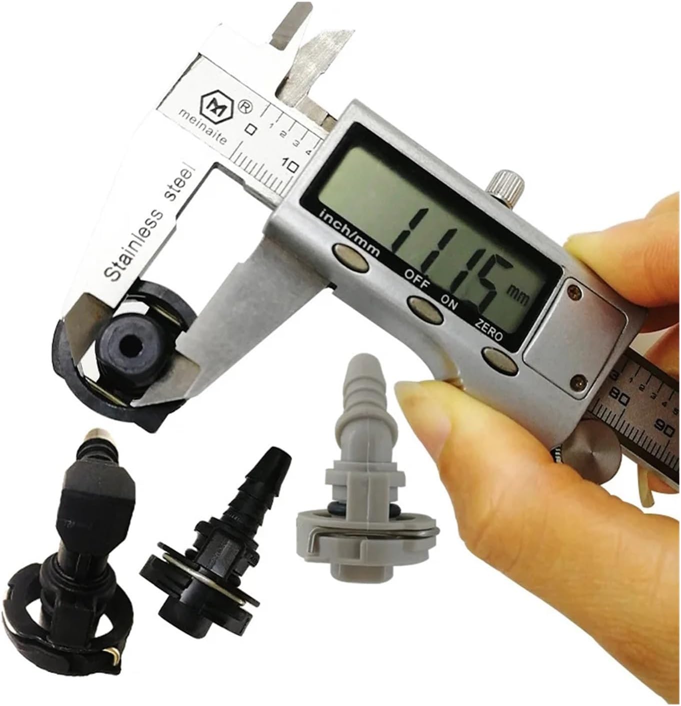 coolant hose connector 2-Piece Radiator Water Box Connector Set, Compatible With Automotive Applications(A)