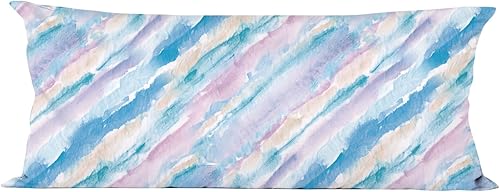 Vista 107 de Funda de almohada de satén para cabello y piel, más suave que la funda de almohada de seda de morera, 1 paquete, funda de almohada de satén con Rosa