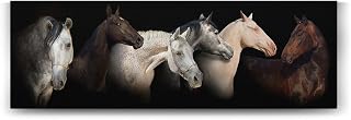 tabloshop Horses Panorama Tablo - 120x40cm