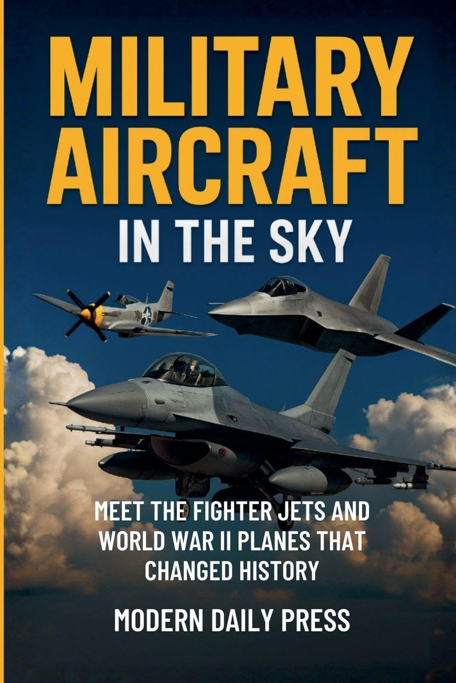 Military Aircraft in the Sky