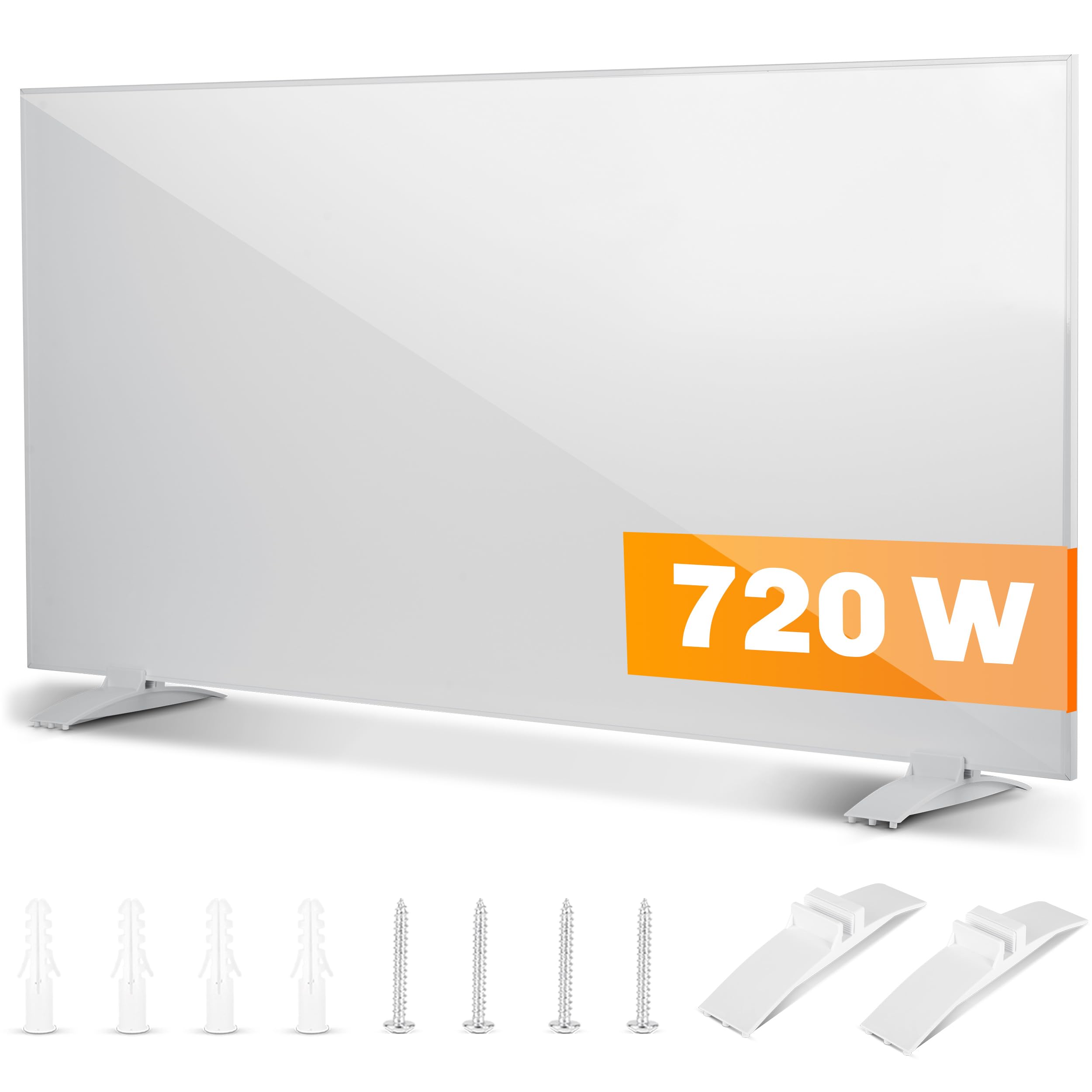 Berdsen Grzejnik na Podczerwień - Panel Grzewczy - 720 W - Szybkie Nagrzewanie - Wodoodporny - Energooszczędny - Łatwy Montaż