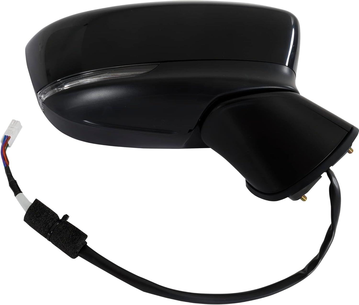 Garage-Pro Passenger Side Power Non-Heated Mirror For Mazda 6 2017-2021, Passenger Side Mirror Replacement, Right Side Mirror With Signal Light & Blind Spot Monitor, Paintable