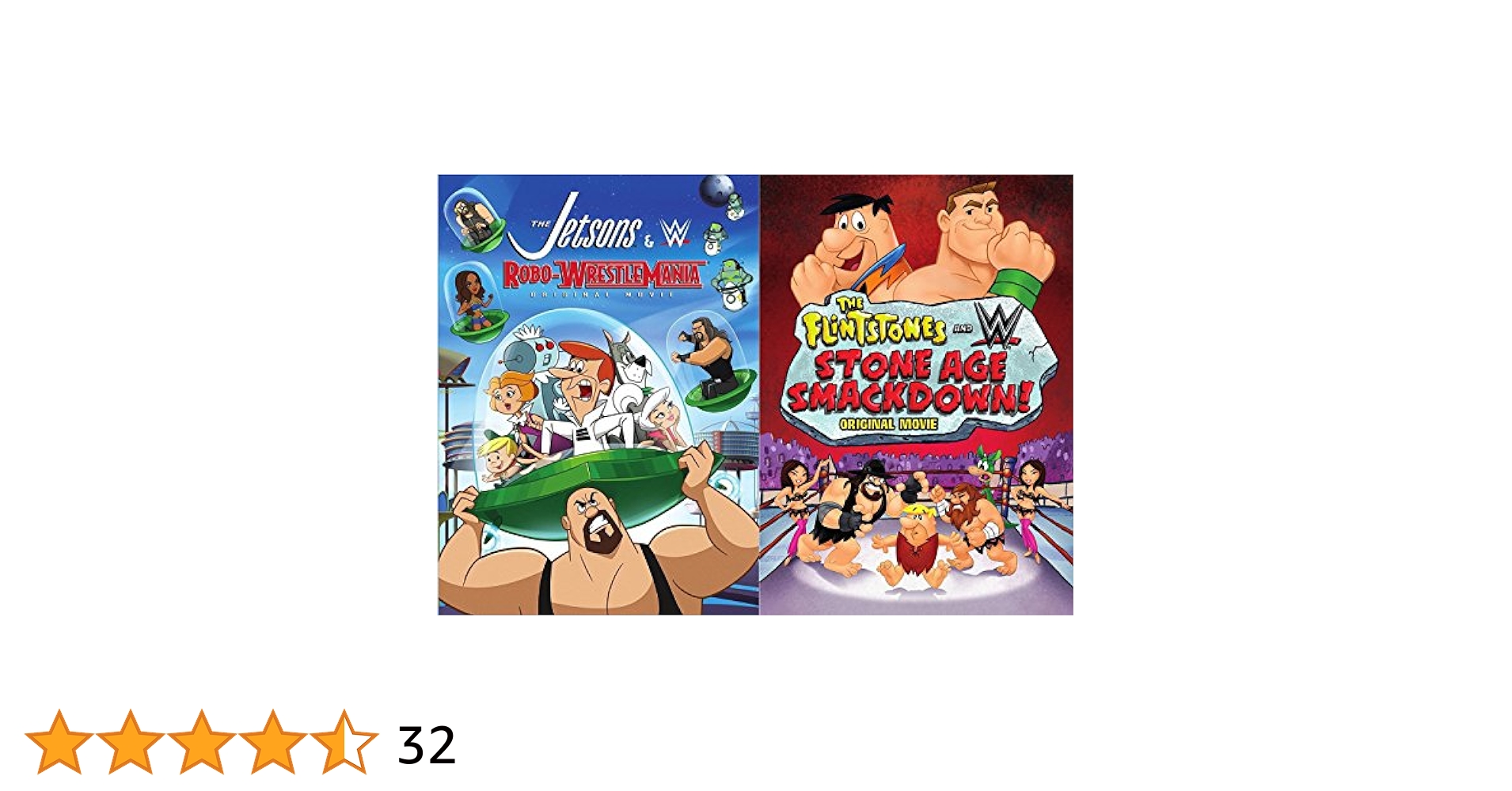 Amazon.co.jp: Original WWE Cartoon Jetsons / Flintstones