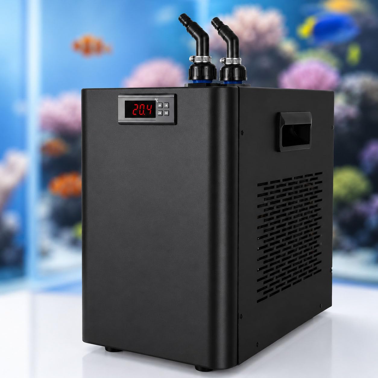 Acquario Refrigeratore d'Acqua Dispositivo di Raffreddamento 160L 300L Serbatoio Marino Macchina di Raffreddamento Ad Acqua Adatto Acquario Piante Acquatiche,300L 160L/42gal