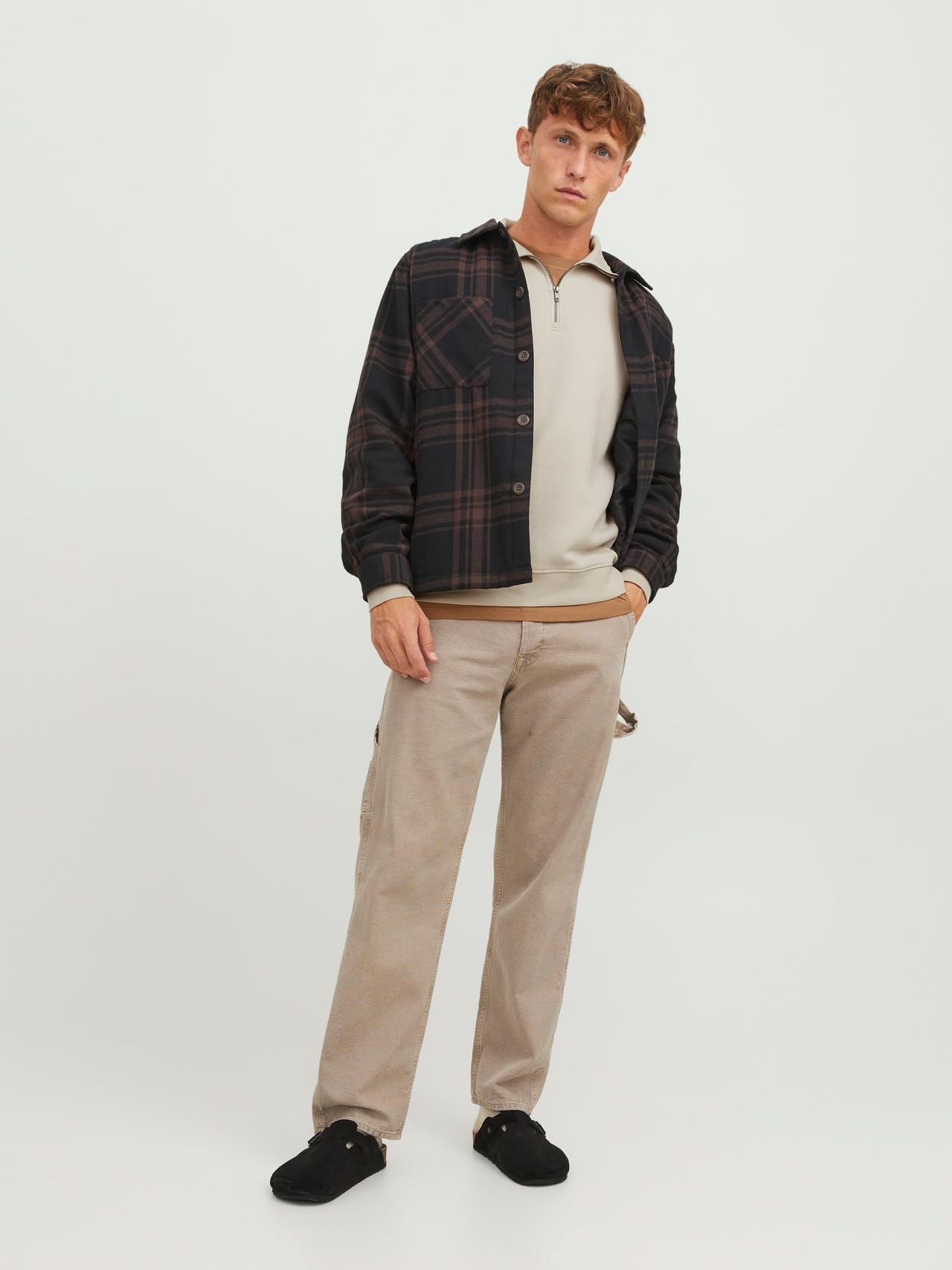 JACK & JONES Half Zip Plain Half Zip