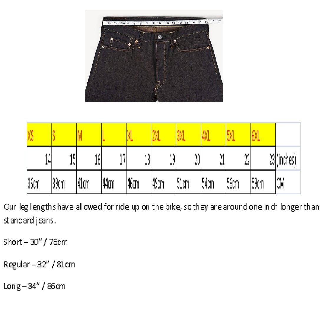 Bikers Gear Australia Classic Cut Kevlar Lined Protective Motorcycle Trouser Kevlar Jeans with Removable CE1621-1 Armour