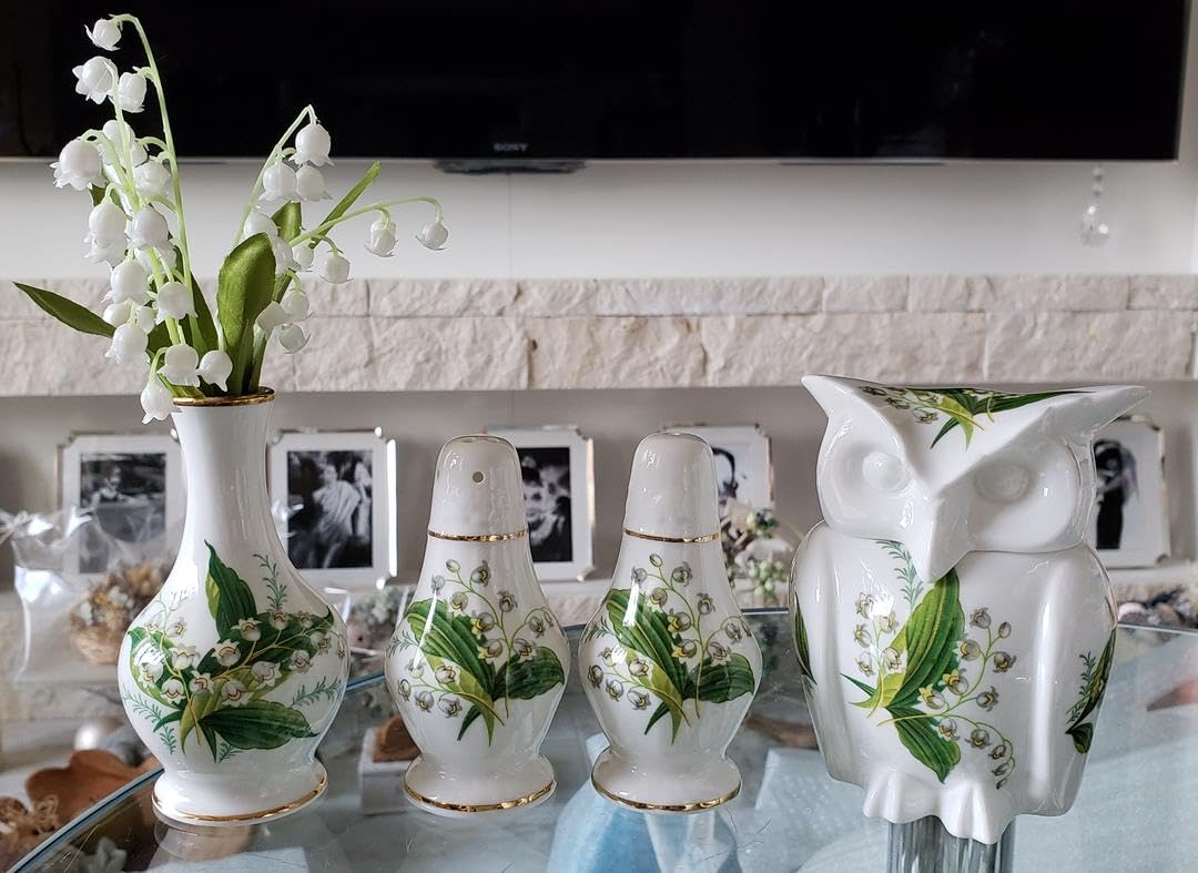 Amazon.co.jp: ハマースレイ すずらん ソルト＆ペッパー ビンテージ  