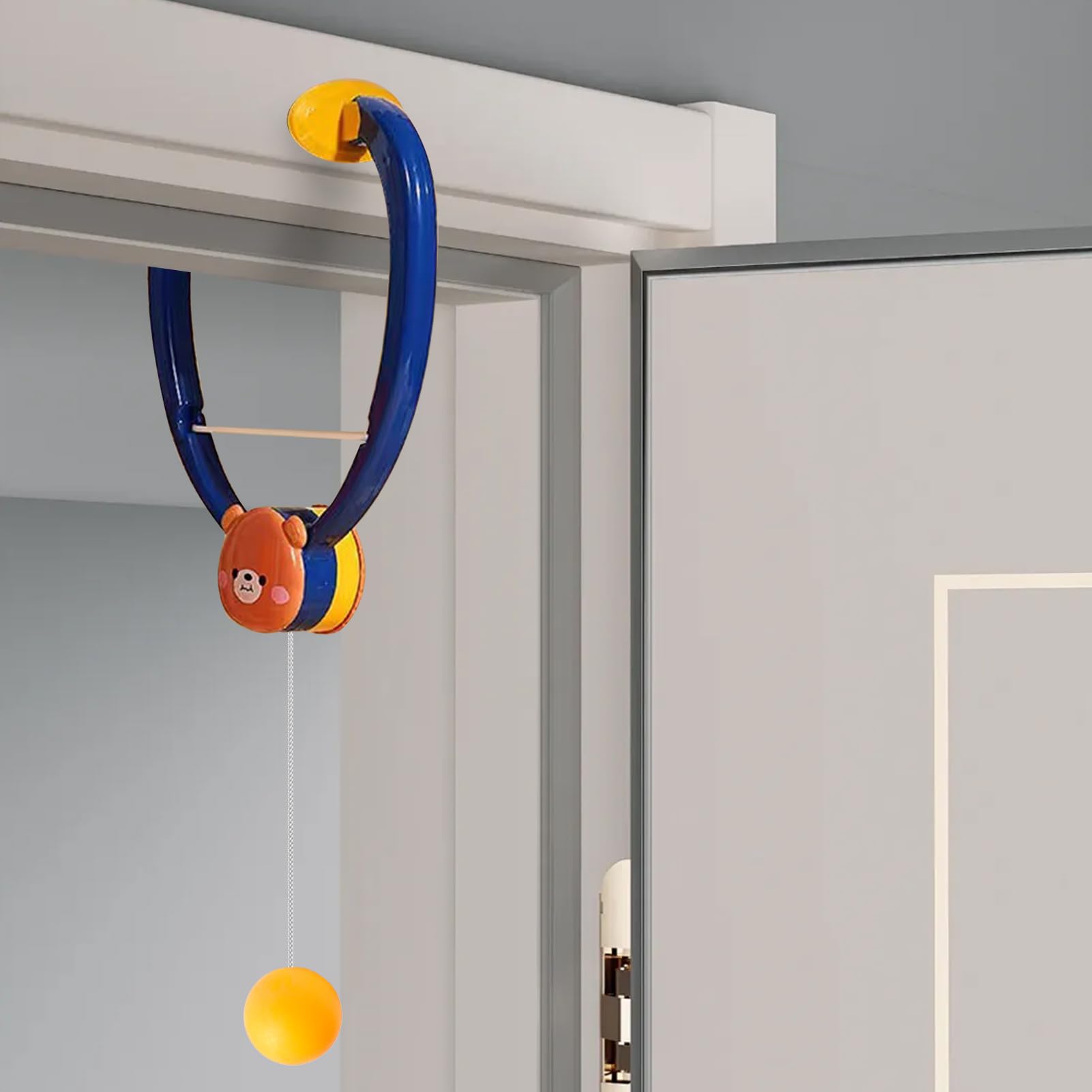 Giochi di pini per apertura della porta - Set da allenamento da ping pong sospeso per interni, sistema di gioco da tavolo per interni strumenti di pratica | Giochi per porte per bambine ragazze