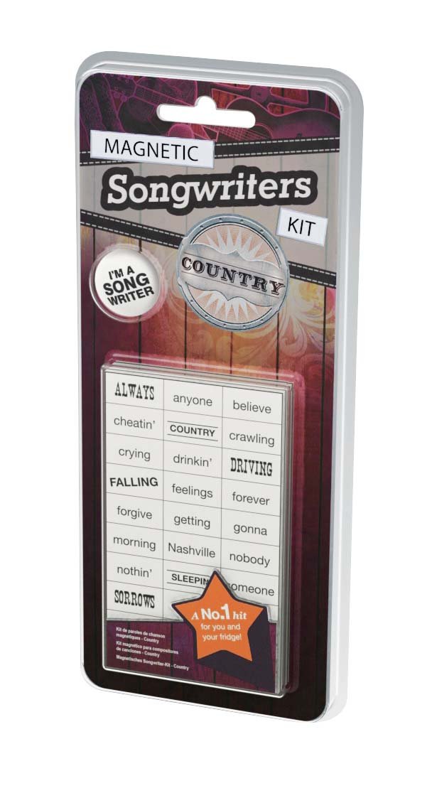 Country Music Magnetic Songwriters Kit Fridge Magnet
