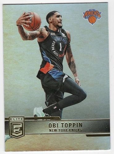 OBI TOPPIN 2021-22 Donruss Elite #35 NM+-MT+ NBA Basketball Knicks