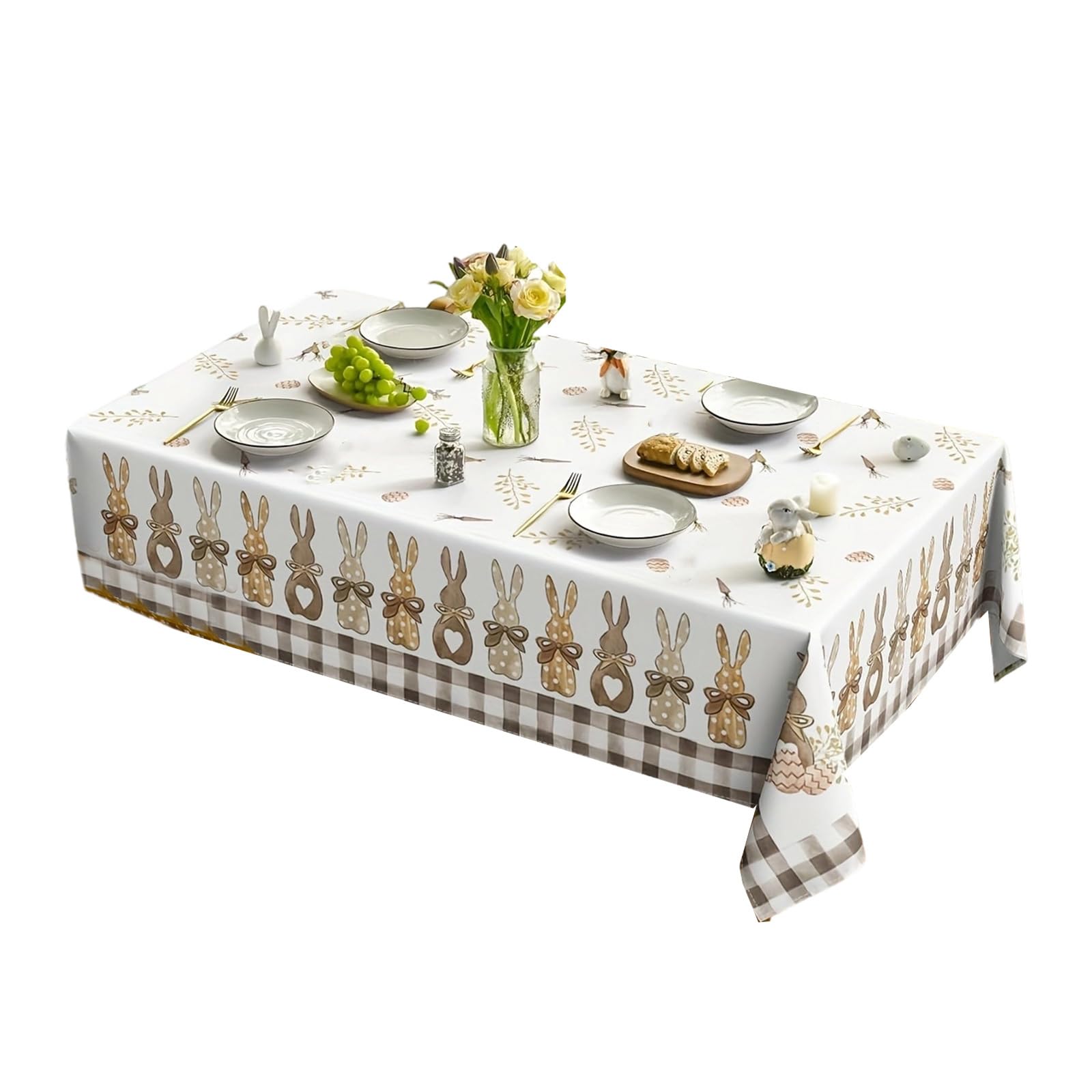 Buxuaaaa Multipurpose Velvets Tablecloth Safe for Pets Great for Holiday Parties Home Styling Home Decoration Tablecloth