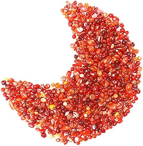 Amazon 幸運石450g水族馆水槽の底の砂盆栽植木鉢花園多肉植物の置物除草して虫を駆除する 0 3インチ 赤色450 G 鉢