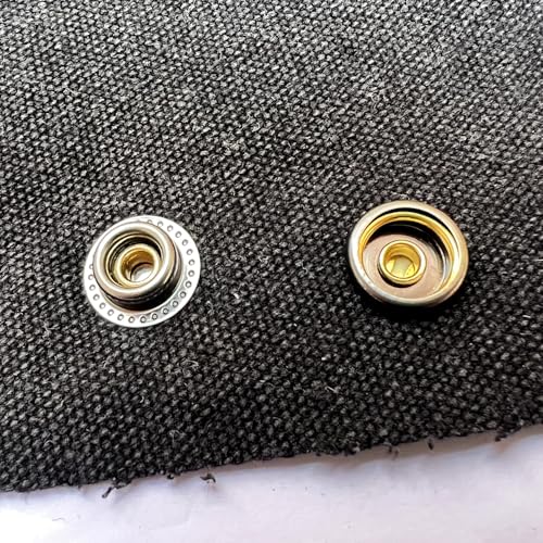 Press Studs with Pliers, Metal Sewing Accessories Buttons for Sewing Tool Jessey Snaps for DIY Crafts Fabric Clothing Bags (Package) - Image 4