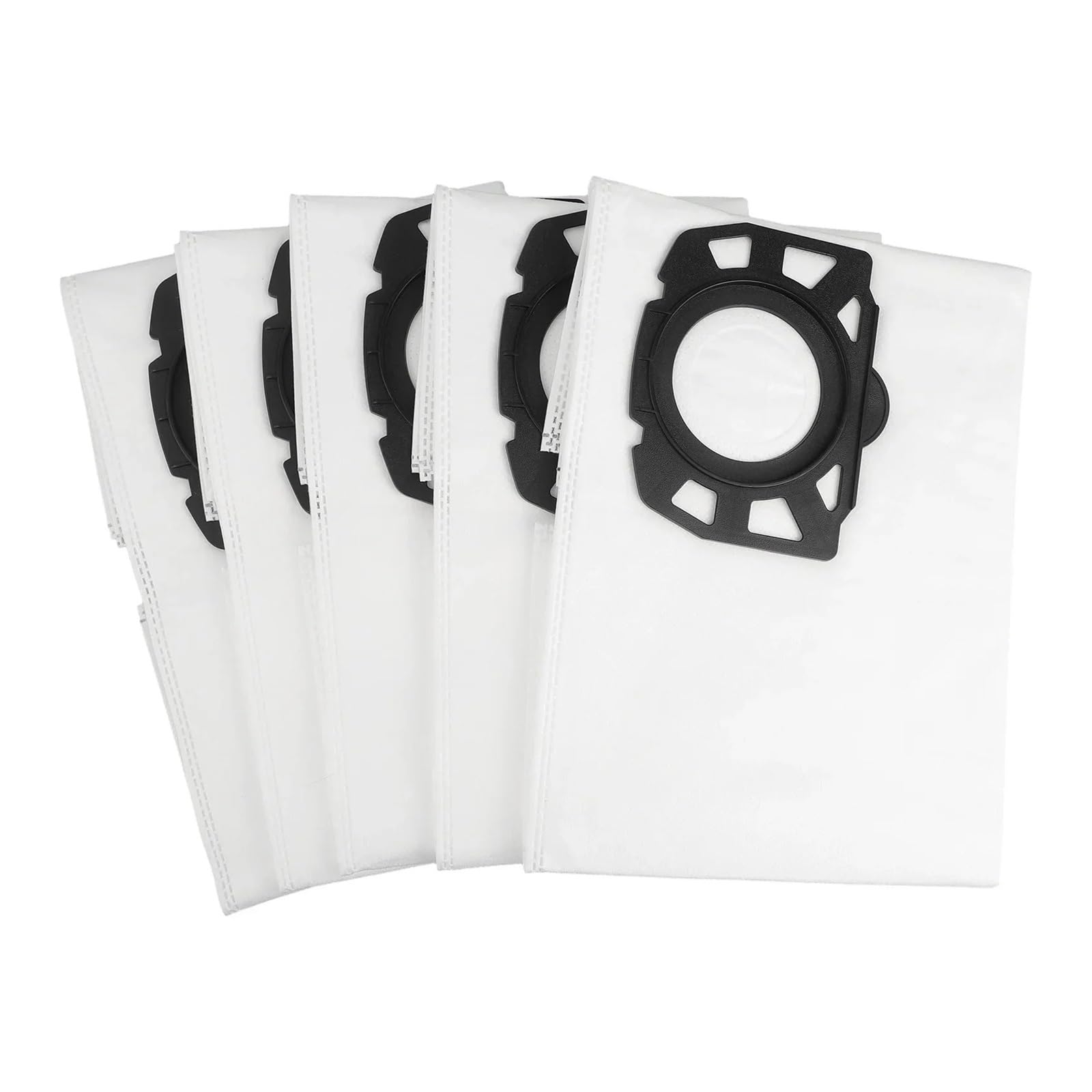 EEZII 5pcs Dust Bag, Compatible For Karcher, 2.863-314.0 KFI 357 for KA 40 WD2 Plus WD3 WD3s SE4001 SE4002 Vacuum Cleaner Replacement Dust Bags Accessories