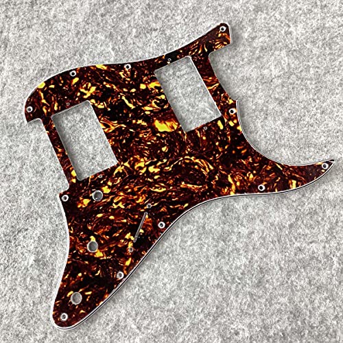 GaYouny Guitare de Tortue de Tortue 4ply Humbucker pickguard HH & Plate arrière de la Plaque arrière avec des vis for Fd… - Les Beatles, Paul McCartney, John Lennon, RIngo Starr, George Harrison GaYouny Guitare de Tortue de Tortue 4ply Humbucker pickguard HH & Plate arrière de la Plaque arrière avec des vis for Fd… – Image 3