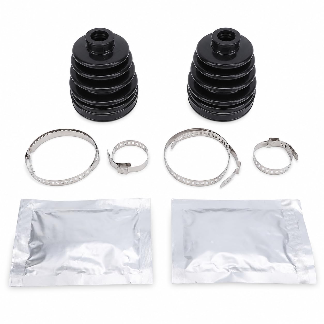 Kit Botte Cardan Arrière Intérieur Extérieur Manchon Caoutchouc Transmission Soufflet de Cardan Universel OE 705500953 705500855 Accessoire Transmission pour Quad 500 650 800 4X4