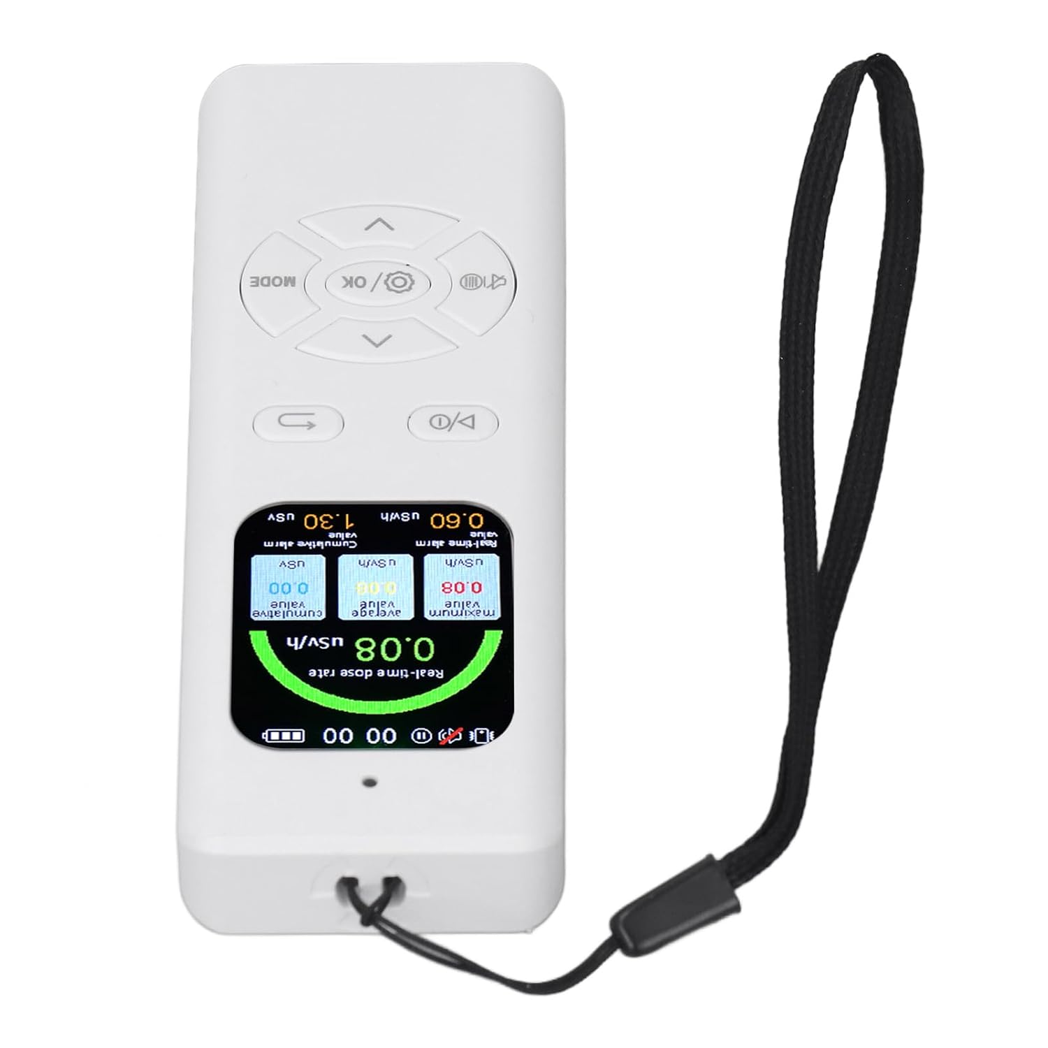 Luocute Nuclear Radiation DetectorCounter Marble Radiation Monitor Dosimeter Portable Detector Detection Device High Sensitivity Monitoring
