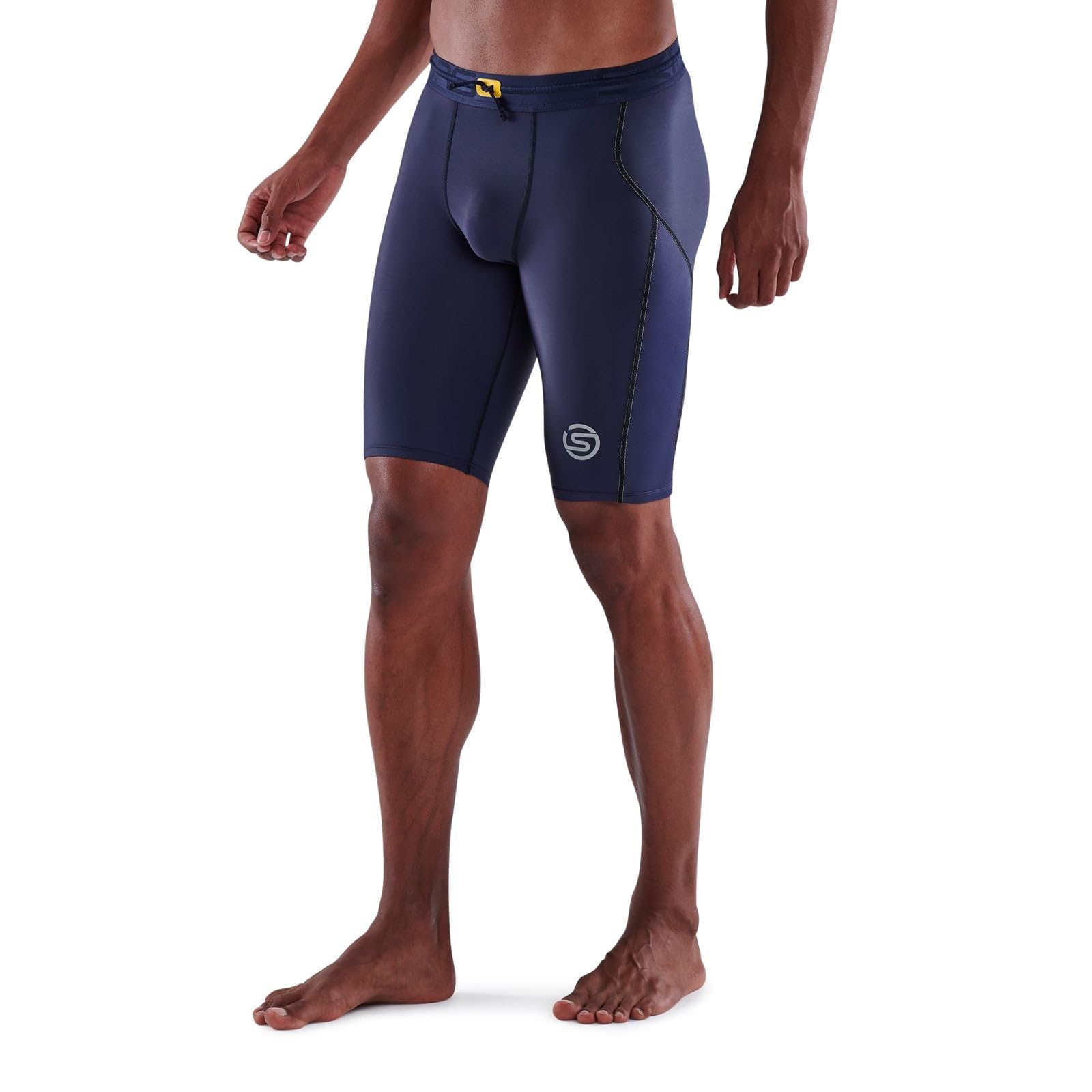 Skins Series-3 Half Tights Herren blau Größe XXL 2022 Laufsport Shorts