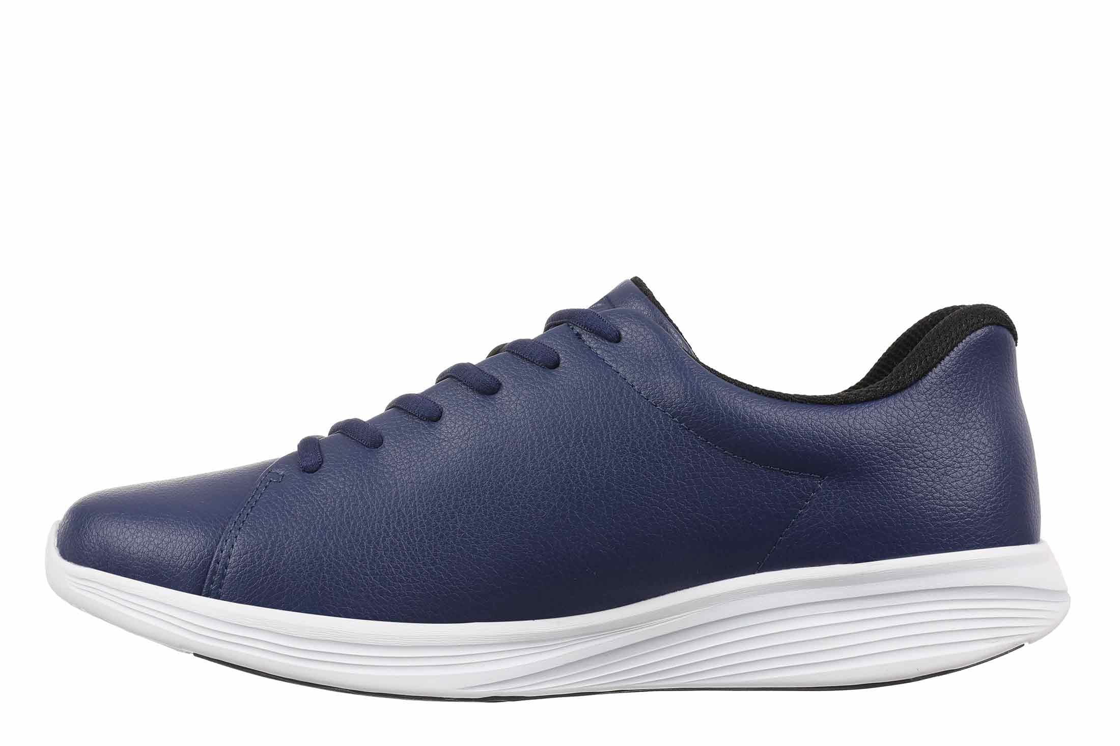 MBT SF-4000 Zapatillas de Hombre. Deportivas Caminar Anatómicas y Cómodas. Calzado Fisiológico de Confort y Estabilidad con Suela Balancín. Diseño en Cuero Sintético.