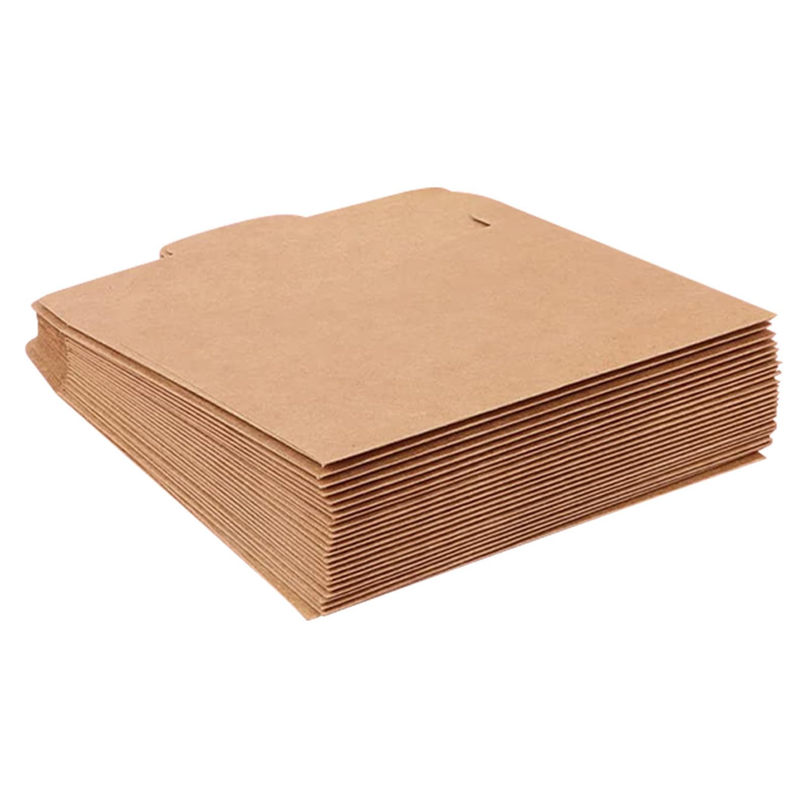 PRETYZOOM 50 Sobres de Papel Kraft Marrón para Cd, Bolsas Embalaje Tipo, Tamaño Mediano, 50 Unidades, Reutilizables y Resistentes para Almacenamiento y Envío Seguro de CD y Documentos